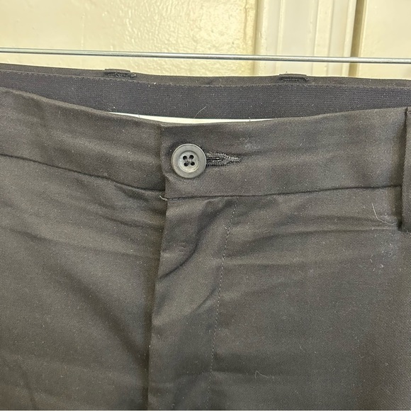 Amazon Essentials Men’s Slim Fit Flat Front Dress Pants Black Size 38x34 - Picture 6 of 10